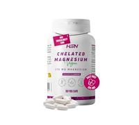 HSN Magnesio Bisglicinato 350mg (Mineral Elemental) | 180 Cápsulas Vegetales | Magnesio Quelado de Alta Biodisponibilidad | Suplemento de Magnesio Vegano Sin Gluten, No-GMO