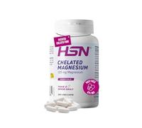 HSN Magnesio Bisglicinato Albion™ 250mg por dosis diaria | 120 Cápsulas Vegetales | Magnesio Quelado Alta Biodisponibilidad | Contribuye a Reducir el Cansancio y Fatiga | Sin Gluten