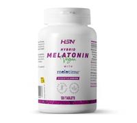 HSN Melatonina Híbrida 1,9mg acción inmediata y secuencial - 120 Tabletas | Para conciliar el sueño rápidamente. Dosis eficiente y estable toda la noche. Melotime™. Acción de liberación dual.