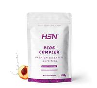 HSN Myo-Inositol + D-Chiro Inositol (40:1) PCOS Complex en Polvo | Melocotón 150g | Formulado para Mujeres | Con Vitaminas y Minerales | No Incluye Dosificador | No-GMO, Vegano, Sin Gluten
