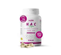 HSN NAC (N-Acetil-L-Cisteína) 300 mg | 120 Cápsulas Vegetales | Fórmula enriquecida con Vitamina E, Riboflavina y Selenio | No-GMO, Vegano, Sin Gluten