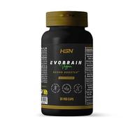 HSN Nootrópico Natural Evobrain | 30 Cápsulas | Fórmula que contribuye al rendimiento intelectual normal | ALCAR, Citicolina, Bacopa, Arándono Azul, Rhodiola | No-GMO, Vegano, Sin Gluten