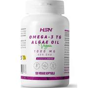 HSN Omega-3 Vegano Aceite de Algas 1000mg 120 perlas vegetales