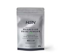 HSN Óxido de Magnesio en Polvo (360mg Mineral Elemental) | 150g | 100% Puro Magnesio Sin Añadidos ni Excipientes | No Incluye Dosificador | No-GMO, Vegano, Sin Gluten