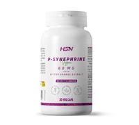 HSN P-Sinefrina 60mg | 30 Cápsulas Vegetales | 100% Natural | Sinefrina procedente de la Naranja Amarga: Contribuye al manejo del peso corporal | No-GMO, Vegano, Sin Gluten