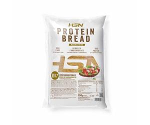 HSN Pan Proteico | 250 g - 10 Rebanadas de 25 gramos cada una - con 25% Proteínas | Apto Dieta Keto y Dieta Vegana | Sin Azúcares Añadidos, Sin OMG, Sin Lactosa
