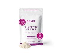 HSN Probiótico en Polvo GI Biotics | 150g | Lactobacillus Bifidobacterium Streptococcus | Glutamina Prebióticos DigeZyme® Curcumina Gingerol | No Incluye Dosificador | No-GMO Vegano Sin Gluten