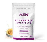 HSN Proteína de Soja Aislada - Natillas 2Kg | 100% Vegana. Alternativa Vegana a la Whey. Aminograma Completo. Libre de OGM, Sin Gluten ni Lactosa. No Incluye Dosificador