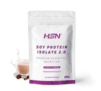 HSN Proteína de Soja Aislada - Té Chai con Leche 500g | 100% Vegana. Alternativa Vegana a la Whey. Aminograma Completo. Libre de OGM, Sin Gluten ni Lactosa. No Incluye Dosificador