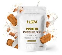 HSN Pudding Proteico 2.0 | Speculoos 500g = 13 Tomas por Envase | Pudín Alto en Proteínas Sin Gluten y Vegetariano | Ideal Postre o Merienda Bajo en Calorías Sin Azúcares Añadidos