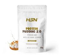 HSN Pudding Proteico 2.0 | Tarta de Limón 1Kg = 25 Tomas por Envase | Pudín Alto en Proteínas Sin Gluten y Vegetariano | Ideal Postre o Merienda Bajo en Calorías Sin Azúcares Añadidos