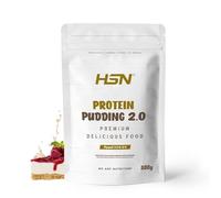 HSN Pudding Proteico 2.0 | Tarta Queso Frutas Bosque 500g = 13 Tomas por Envase | Pudín Alto en Proteínas Sin Gluten y Vegetariano | Ideal Postre o Merienda Bajo en Calorías Sin Azúcares Añadidos