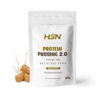 HSN Pudding Proteico 2.0 | Turrón 500g = 13 Tomas por Envase | Pudín Alto en Proteínas Sin Gluten y Vegetariano | Ideal Postre o Merienda Bajo en Calorías Sin Azúcares Añadidos