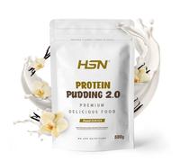 HSN Pudding Proteico 2.0 | Vainilla 500g = 13 Tomas por Envase | Pudín Alto en Proteínas Sin Gluten y Vegetariano | Ideal Postre o Merienda Bajo en Calorías Sin Azúcares Añadidos