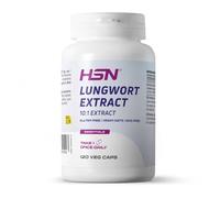 HSN Pulmonaria (Lungwort) 500mg | 120 Cápsulas Vegetales | Extracto 10:1 Equivalente a 5000mg de Raíz Pulmonaria officinalis | Espectro Completo | Sin Gluten y Apto Vegano