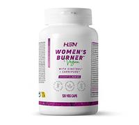 HSN Quemador Especial Mujer Women's Burner | 120 Cápsulas Vegetales | Fórmula Completa que contribuye al metabolismo normal de los ácidos grasos* con Cafeína Té Verde Sinefrina Guaraná