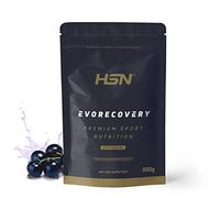 HSN Recuperador Vegetariano Sin Gluten Evorecovery | Grosella Negra 500g = 10 Servicios | Proteína Hidrolizada + Carbohidratos + Sales Minerales (Calcio Sodio Magnesio Potasio Cloruro)