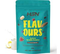 Saborizante para Proteínas Lácteas de HSN | Sabor Yogur Limón 200 g = 66 Tomas Por Envase | Para la Dieta Keto y Vegana | Extremadamente Bajo en calorías y azúcar | No-GMO, Sin Gluten