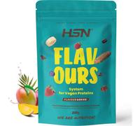Saborizante para Proteínas Vegetales de HSN | Sabor Mango Tropical 200 g = 66 Tomas Por Envase | Para la Dieta Keto y Vegana | Extremadamente Bajo en calorías y azúcar | No-GMO, Sin Gluten
