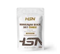 HSN Sal Negra del Himalaya Kala Namak 150 g - Grano Grueso Sin Refinar, Sal Mineral Natural con Sabor Umami para Cocina Vegana y Condimentos