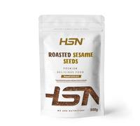 HSN Semillas de Sésamo Sin Pelar Tostadas | 500g | 100% Natural 0% Añadidos | No Incluye Dosificador | No-GMO, Vegano, Sin Gluten