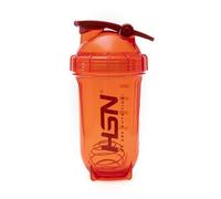 HSN Shaker Rocket We Are Nutrition! Libre de BPA | 500ml | Naranja | Vaso Mezclador con Bola Mezcladora | Cierre Hermético y Tapón Anti-Fugas | Sin Olores | Fácil Limpieza