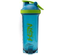 HSN Shaker Rocket We Are Nutrition! Libre de BPA | 700ml | Azul Verde | Vaso Mezclador con Bola Mezcladora | Cierre Hermético y Tapón Anti-Fugas | Sin Olores | Fácil Limpieza