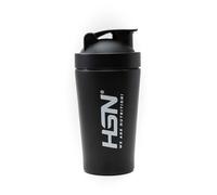 HSN Shaker We Are Nutrition! Acero Inoxidable | 500ml | Negro | Vaso Mezclador con Óptimo Sistema de Mezclado en la Tapa (BPA Free) | Cierre Anti-Fugas | Sin Olores | Fácil Limpieza