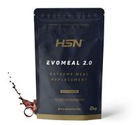 HSN Sustitutivo de Comidas Evomeal 2.0 | Chocolate 2Kg | Proteína Whey + Harina de Arroz + Vitaminas + Minerales + Omega 3 y 6 | No Contiene Dosificador | No-GMO, Sin Gluten y Vegetariano