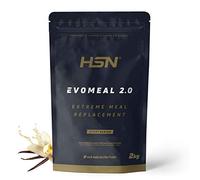 HSN Sustitutivo de Comidas Evomeal 2.0 | Vainilla 2Kg | Proteína Whey + Harina de Arroz + Vitaminas + Minerales + Omega 3 y 6 | No Contiene Dosificador | No-GMO, Sin Gluten y Vegetariano