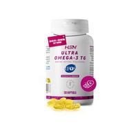 HSN Ultra Omega 3 TG IFOS 5 Estrellas | 120 Perlas | 1000mg Aceite de Pescado por Perla con 350mg EPA + 250mg DHA - Alta Absorción en Forma de Triglicéridos - Certificado Sin Metales Pesados