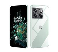HSP Funda para OnePlus 10T 5G [Resistente al Polvo] Carcasa Protectora Silicona TPU | Anti-arañazos Antigolpes Anti-Choques | Protección de cámara | Suave Blanda Delgada Case | Transparente