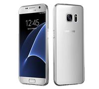 HSP Funda para Samsung Galaxy S7 [resistente al polvo] Carcasa protectora silicona TPU | Anti-arañazos Antigolpes Anti-Choques | Protección de cámara | Suave Blanda Delgada Case | Transparente