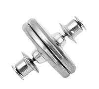 HSQPMGPRJ Hebillas magnéticas Resistentes for Cortinas, 2/6/10/20/40 Unidades, sin Clavos, Desmontables, for Evitar el Cierre de luz, con Botones y Clips, Accesorios Hebillas(17mm,10PCS(5 Pairs))