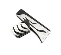 HSQPMGPRJ Kit de Pedales de Coche de 1/2/3 Piezas for Modelos 2019-2025 X5 G05 X6 G06 X7 G07 LHD AT, Freno de Combustible, Embrague, reposapiés, Cubierta de Almohadilla de Pedal de Repuesto(2PCS)