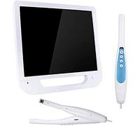 HSRG Cámara Intraoral Dental, Endoscopio Médico VGA con Monitor De Pantalla De 17 Pulgadas/escáner Intraoral Digital, Sistema De Imágenes De Video Digital para Fotografía Dental Intraoral