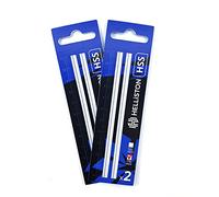 HSS Cuchillas para Holzmann EHH110 cepillo, SIN PLÁSTICO, 110x5,5x1,1mm (2 juegos = 4 cuchillas reversibles)
