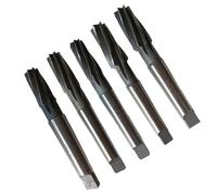 Hss - Escariador cónico Morse de 22 a 30 mm de acero de aleación de flauta recta para reparación de agujeros de mecanizado CNC y ampliación de tareas de precisión perforadas