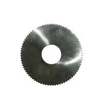 HSS High Speed Steel Saw Blade Woodworking Circular Saw Blade Original Color Milling Cutter,125 * 40 * 80 * 0,8