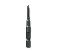 HSS Juego de brocas de grifo compuesto hexagonal Extractor de rosca de tornillo para M3 M5 M6 M8 M10 Tapping Madera Plástico Aluminio Metal Trabajo Kit de herramientas de mano Negro ()