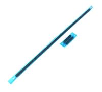 HSSDTECH 3 patas de goma para portátiles Dell Pro 16 PC16250, Pro 16 PC16255 Jade 16 Black Rubber Feet Pad (1 largo, 2 corto)