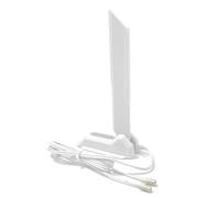 HSSDTECH Antena WiFi 7 Tri-Band 2.4GHz 5GHz 6GHz WLAN Antena para MSI MEG Z890 Z790 X870E, MPG Z890 Z790 X870E, MAG X870E B860 B850 Z790 Z890, PRO B850-VC Z770 90-VC B760-VC, Z790 GAMING PLUS (blanco)