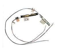 HSSDTECH Antena WiFi para Lenovo ThinkPad T490S 20NX 20NY T14s 20T0 20T1 02HM508 02HM509 DC33001JV20 DC33001JV30 Cable Flat Flex Antena WiFi WWAN