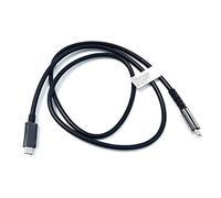 HSSDTECH Cable USB doble tipo C para Lenovo ThinkPad Thunderbolt 5 Dock 7500 40BA, Thunderbolt 3 Dock 40AV G0A1 40AC 40AN, Thunderbolt 4 Dock 40BE 40B0 40BA 40B1 Type-C Cable