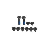 HSSDTECH Carcasa de suelo para portátil ASUS Zenbook Pro 14 Duo UX8402 UX8402ZA UX8402ZA UX8402ZE UX8402VV UX8402VU 10 piezas negro carcasa inferior tornillos