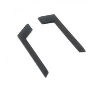 HSSDTECH Carcasa en forma de D para ASUS TUF Gaming F15 FX506 TUF Gaming A15 FA506 (1 izquierda + 1 derecha), color negro