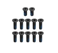 HSSDTECH Carcasa inferior para ordenador portátil ASUS Chromebook C423 C423NA C424 C424MA 12 piezas negro inferior tornillos para portátil