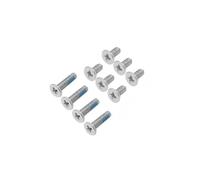 HSSDTECH Carcasa inferior para ordenador portátil, tornillos para ASUS Chromebook CX34 Flip CX3401 CX3401FBA 10 piezas Silver Bottom Case Screws