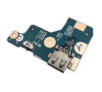 HSSDTECH Carga USB Tarjeta Jack Dock Port Socket para Lenovo Legion 5 Pro-16ITH6 82JF 5C50S25236 NS-D743 Tarjeta secundaria USB Módulo USB auxiliar