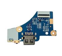 HSSDTECH Carga USB Tarjeta Jack Dock Port Socket para Lenovo Legion Y540-17IRH 81Q4 5C50S24940 NS-531 Tarjeta secundaria USB Módulo USB auxiliar